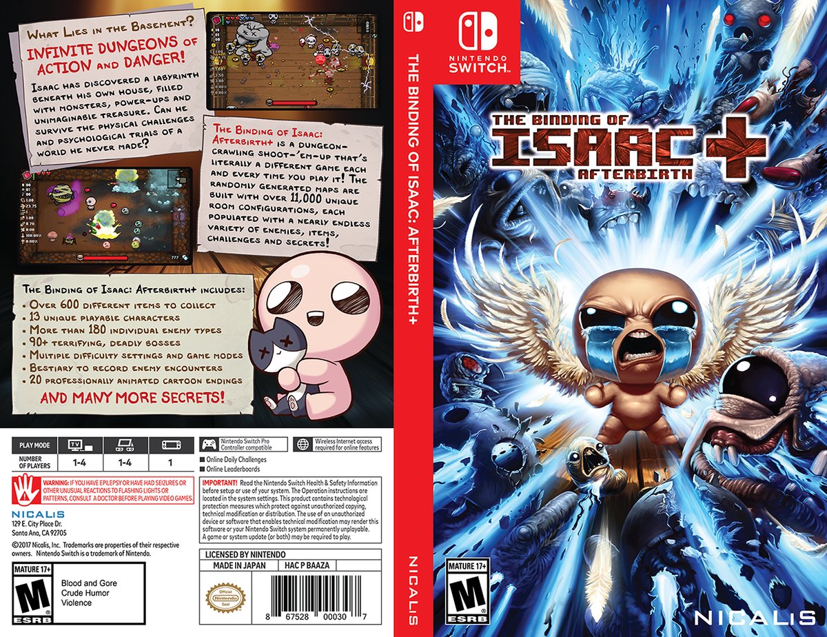 binding of isaac update switch
